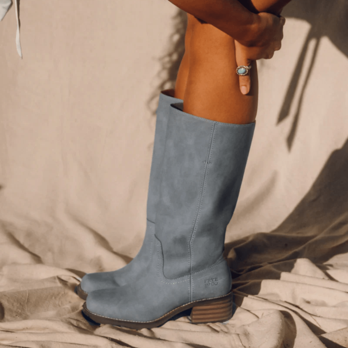 Frye and Co. Women's Miranda 14 in Dusty Blue - Getoutside Shoes