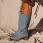 Frye and Co. Women's Miranda 14 in Dusty Blue - Getoutside Shoes