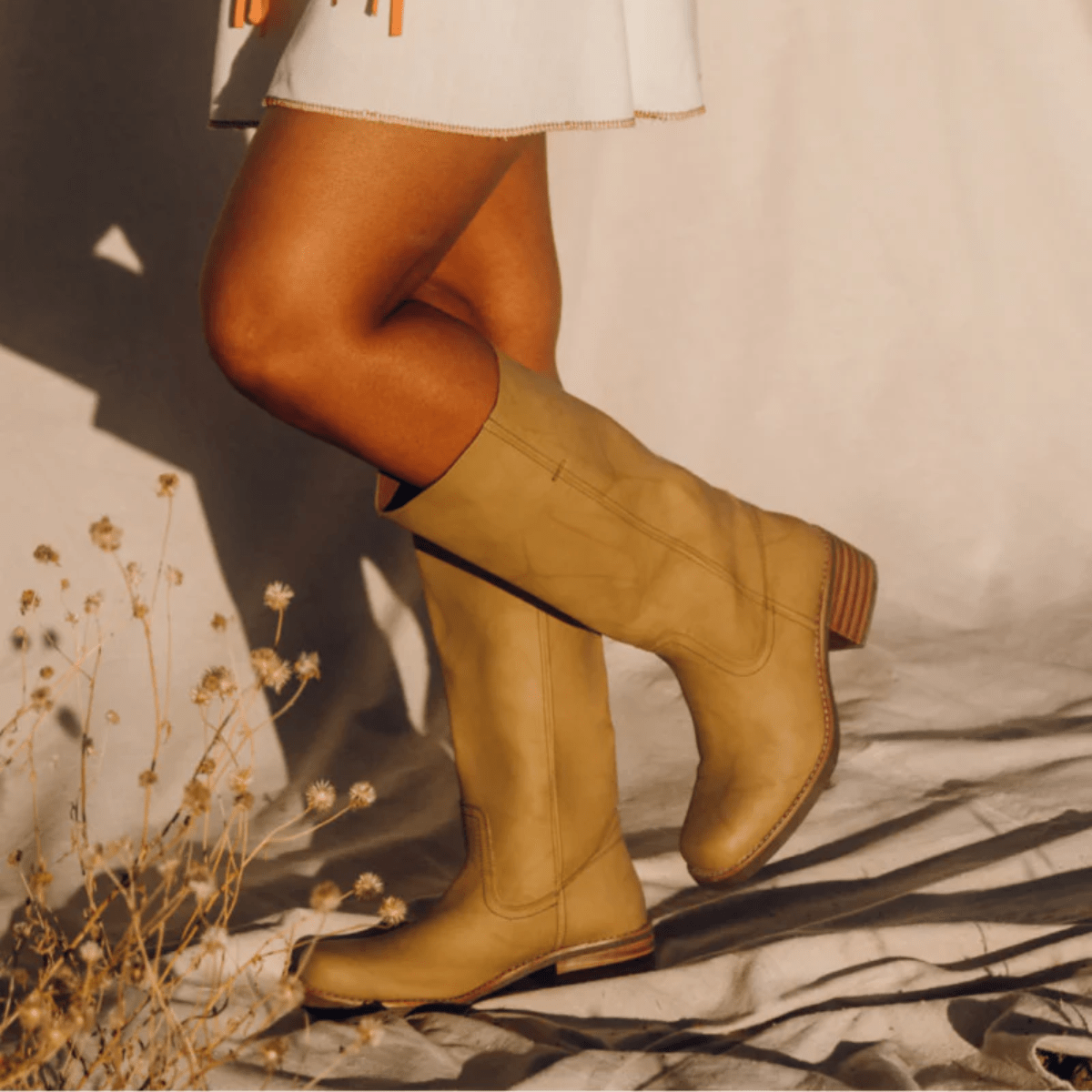 Frye and Co. Women's Miranda 14 W in Banana/Yosemite - Getoutside Shoes