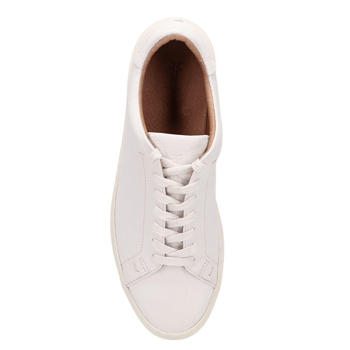 Frye Men's Astor Low Lace in White/Tumbled Cow - Getoutside Shoes