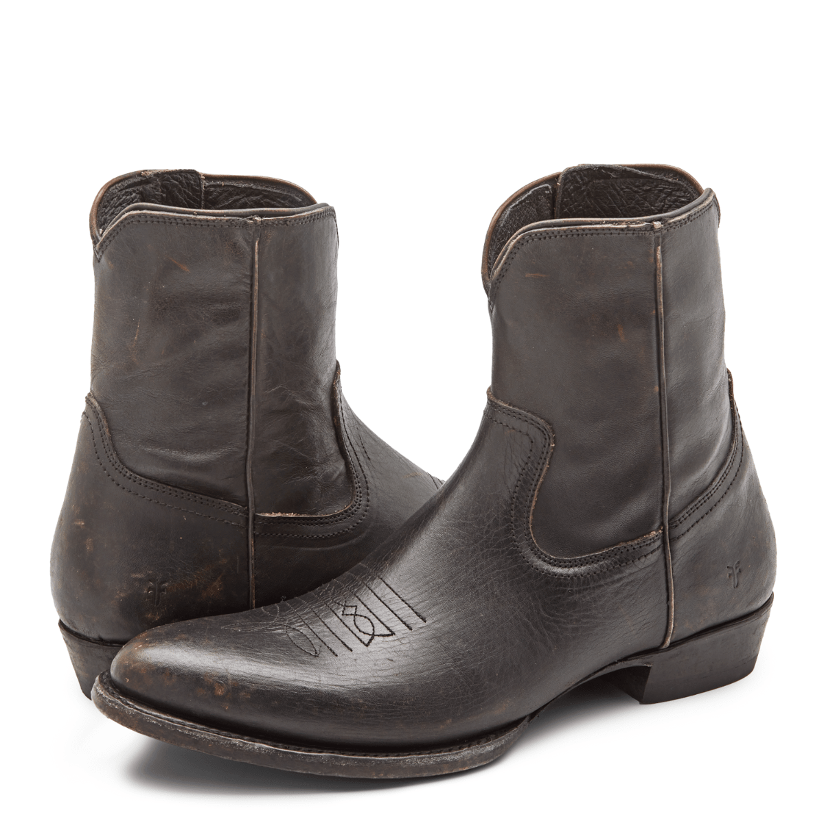 Frye Men's Austin Inside Zip in Black - Getoutside Shoes
