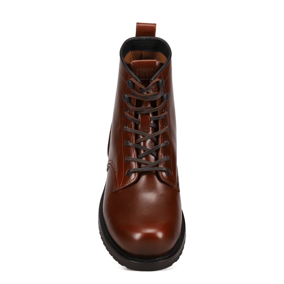Frye Men's Hudson Workboot Lug in Mahogany - Getoutside Shoes