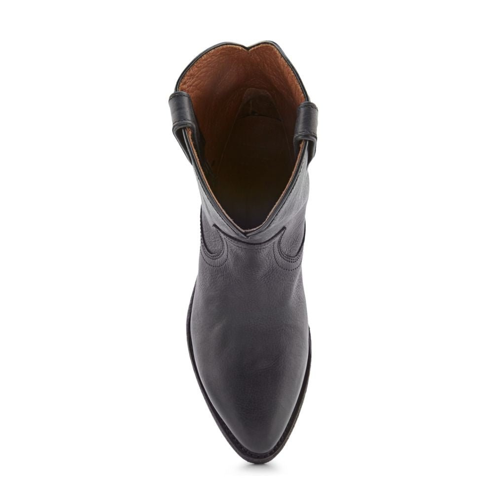 Frye Women's Billy Short in Black/Soft Tumbled Leather - Getoutside Shoes