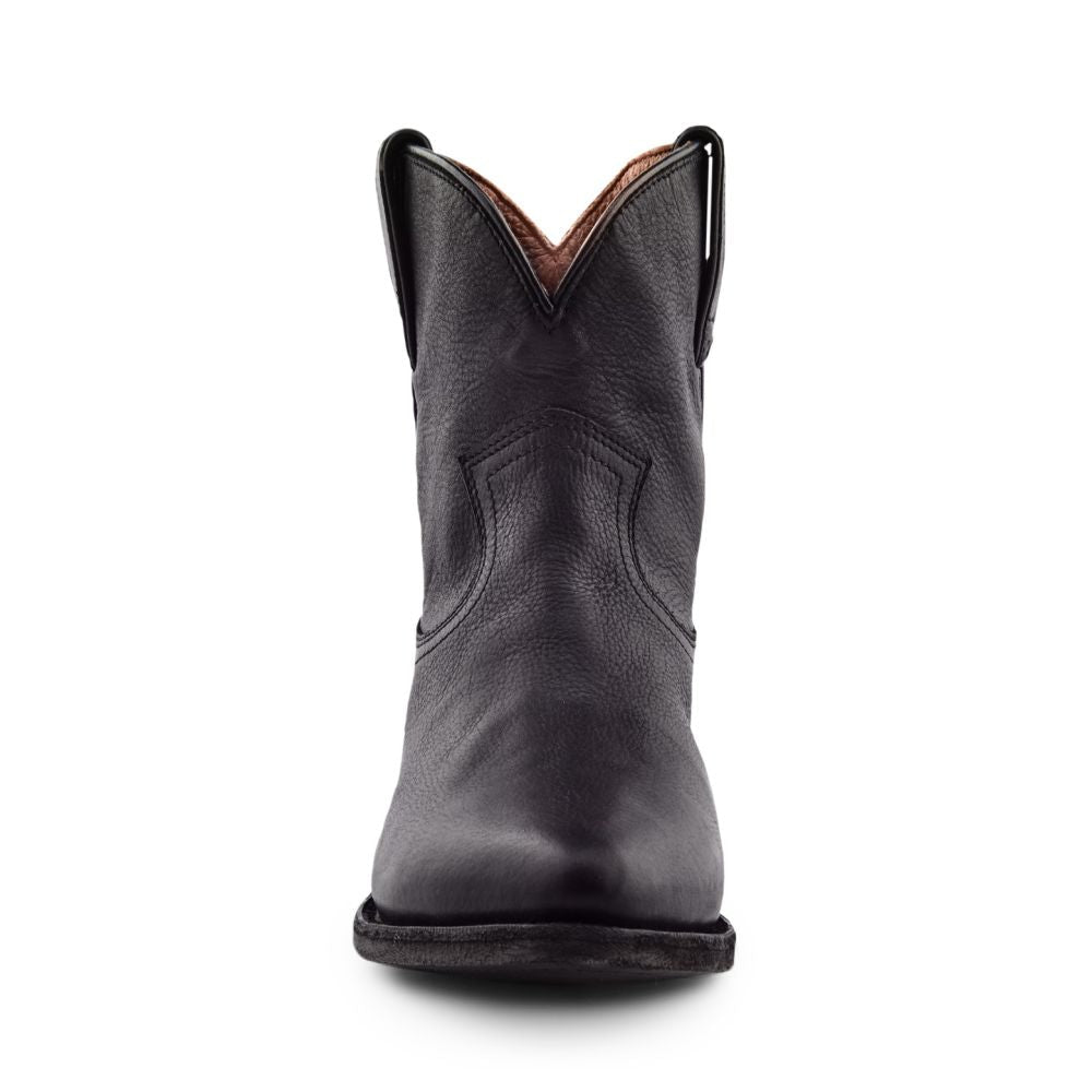 Frye Women's Billy Short in Black/Soft Tumbled Leather - Getoutside Shoes