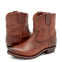 Frye Women's Billy Short in Cognac/Washed Oiled Vintage - Getoutside Shoes