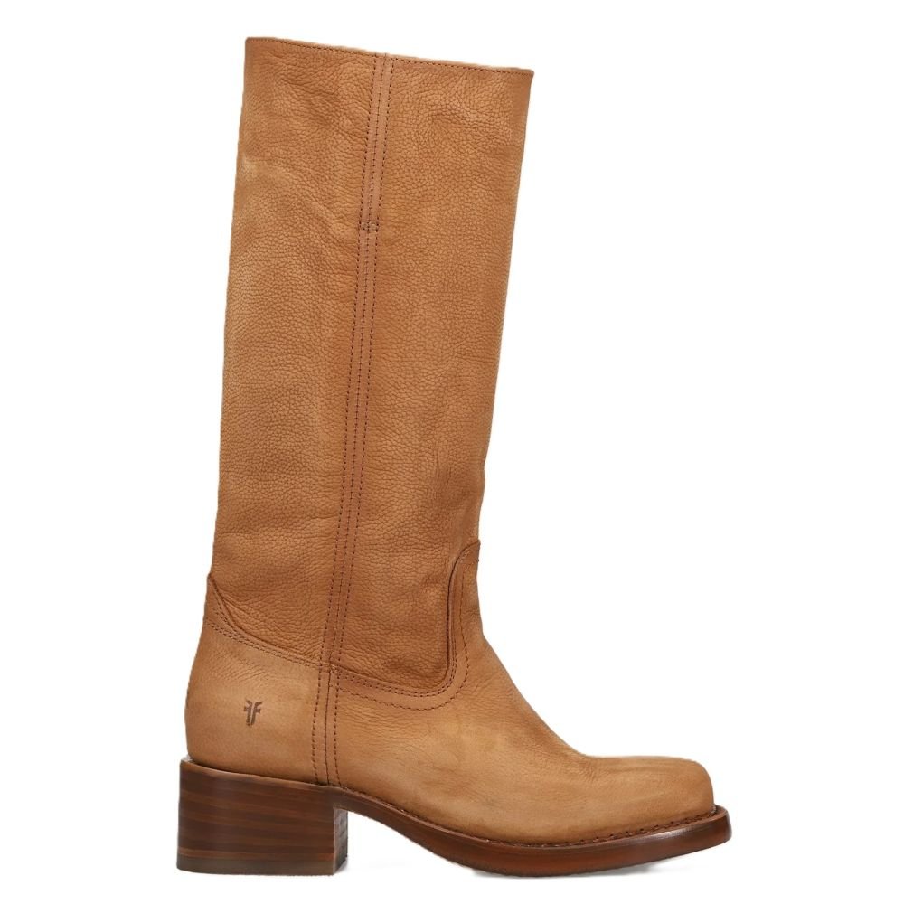 Frye Women's Campus 14L in Light brown/Yellowstone - Getoutside Shoes