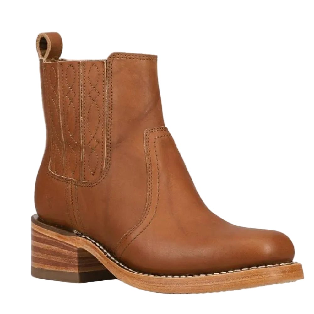 Frye Women's Campus Chelsea in Saddle/Earthquake - Getoutside Shoes