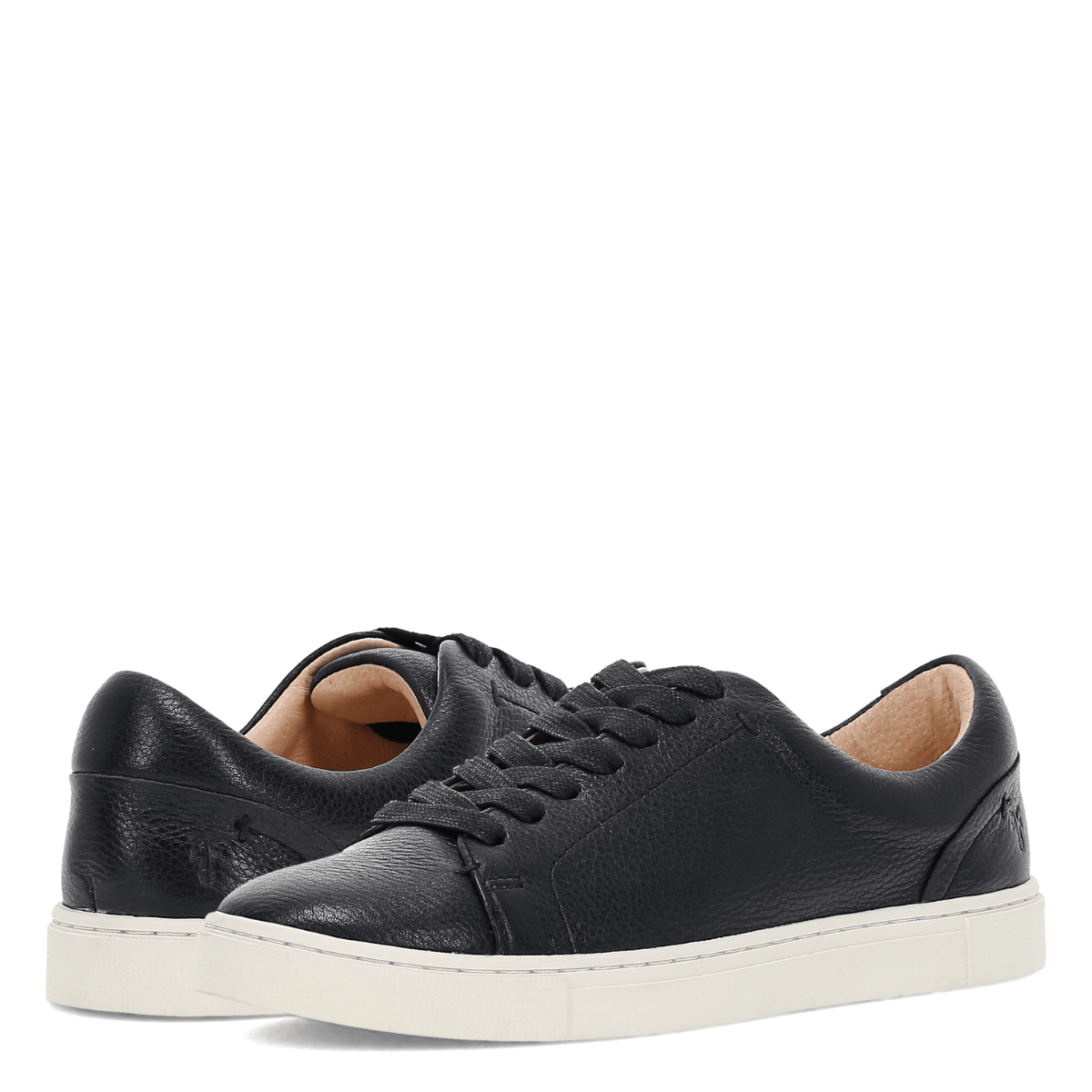 Frye Women's Ivy Low lace in Black/Polished Soft Full Grain - Getoutside Shoes