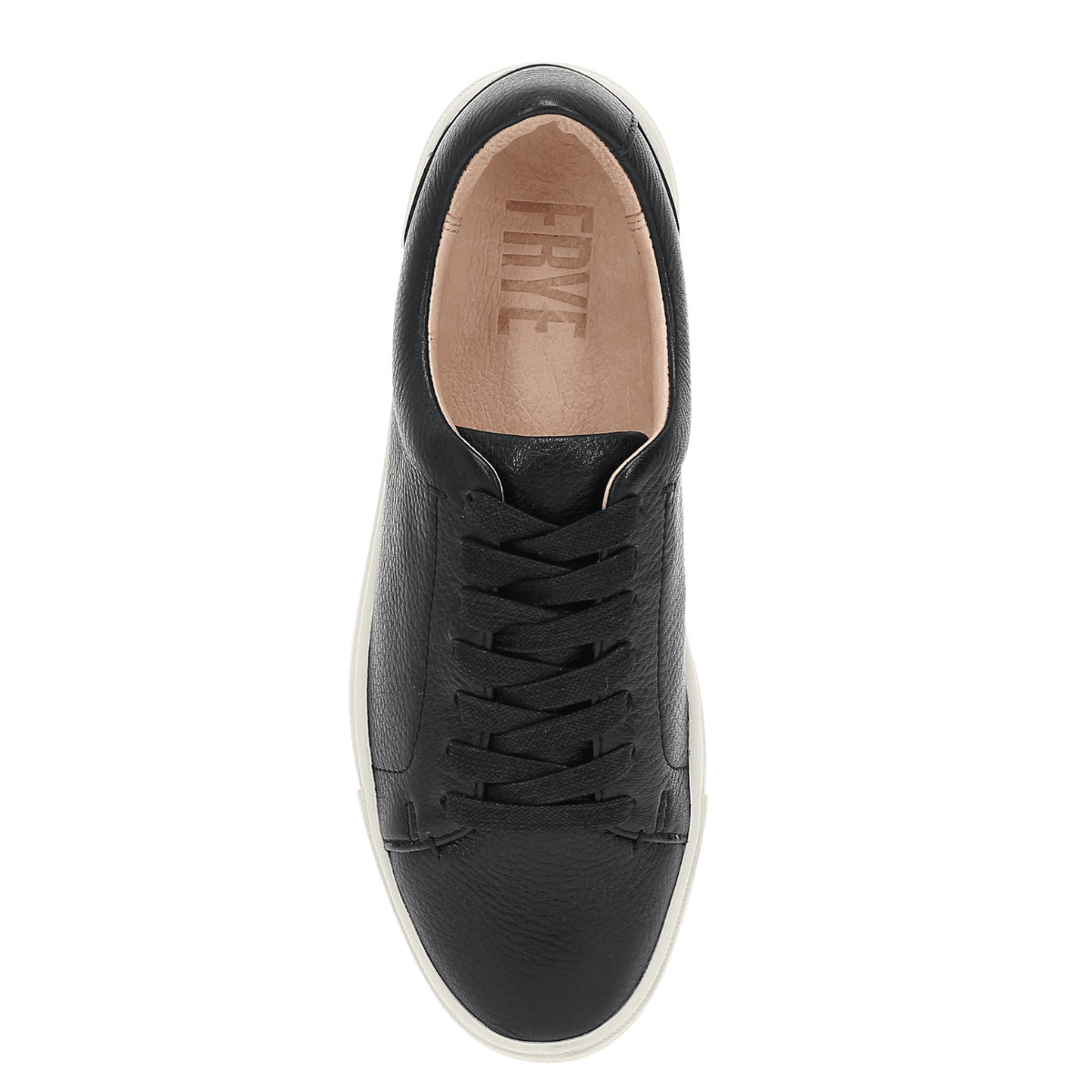 Frye Women's Ivy Low lace in Black/Polished Soft Full Grain - Getoutside Shoes