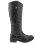 Frye Women's Melissa Double Sole Button Lug in Black/Waxy Burnished Leather - Getoutside Shoes