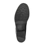 Frye Women's Melissa Double Sole Button Lug in Black/Waxy Burnished Leather - Getoutside Shoes