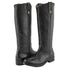 Frye Women's Melissa Double Sole Button Lug in Black/Waxy Burnished Leather - Getoutside Shoes