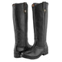 Frye Women's Melissa Double Sole Button Lug in Black/Waxy Burnished Leather - Getoutside Shoes