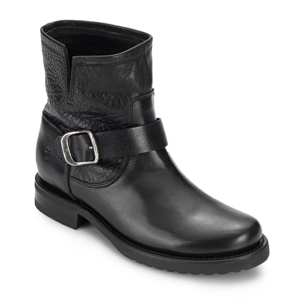 Frye Women's Veronica Bootie in Black/Soft Full Grain - Getoutside Shoes