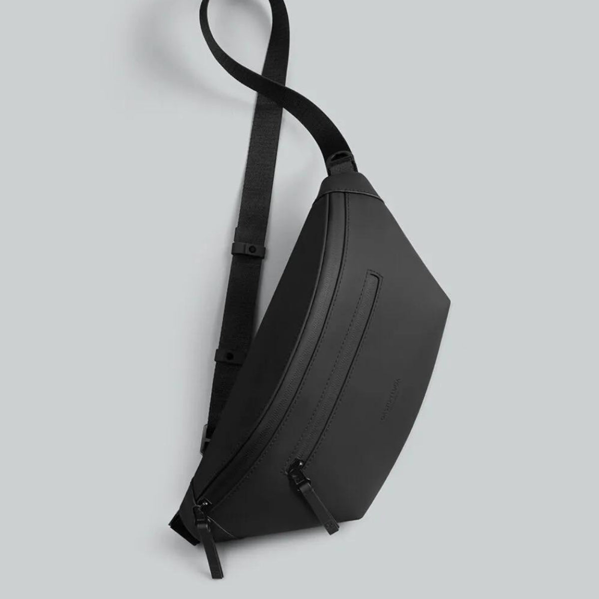 Gaston Luga Splash Bum Bag in Black - Getoutside Shoes