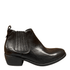 Getoutside Women's Chelsea Heeled Boot in Black Leather - Getoutside Shoes