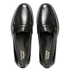 G.H Bass Men's 1936 Logan Flat Strap Weejuns Loafer in Black - Getoutside Shoes