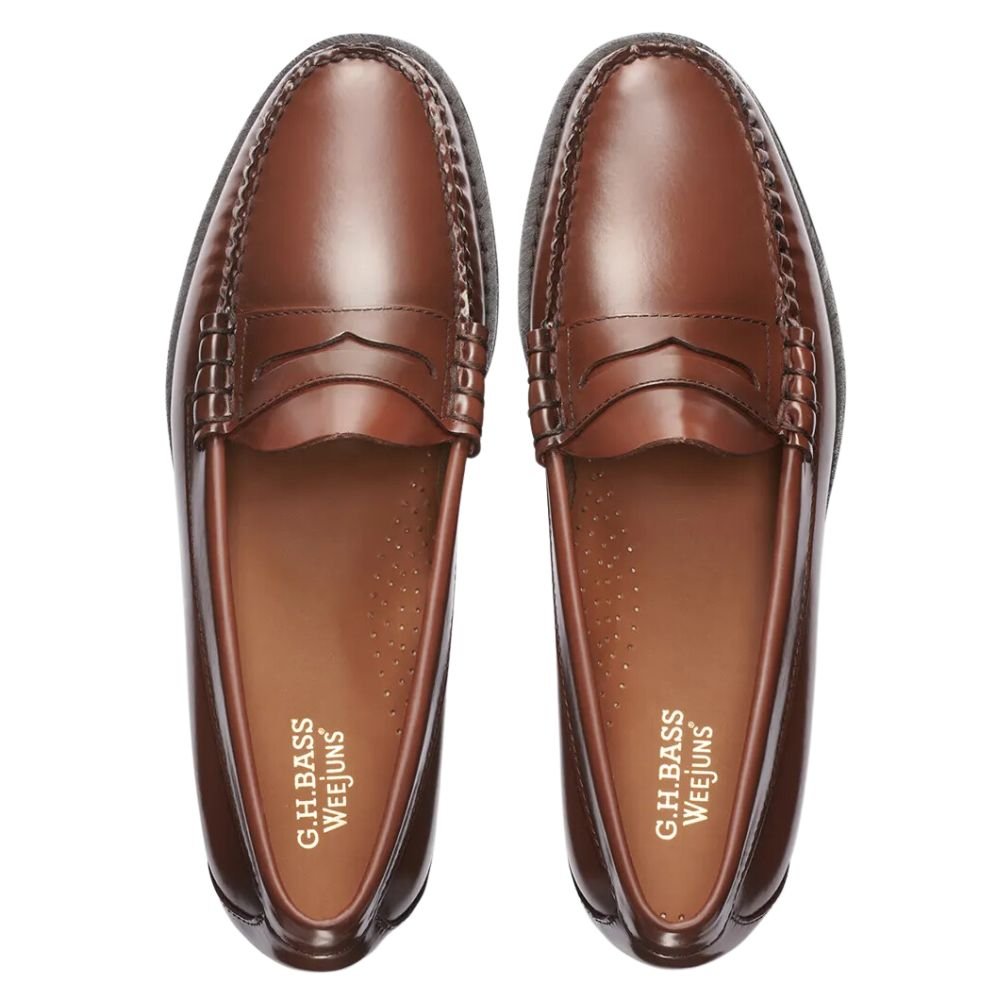 G.H. Bass Men's Larson Weejuns Loafer in Whiskey - Getoutside Shoes