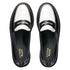 G.H. Bass Women's Whitney Super Lug Weejuns Loafer in Black/White - Getoutside Shoes