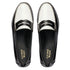 G.H. Bass Women's Whitney Weejuns Loafer in Black/White - Getoutside Shoes