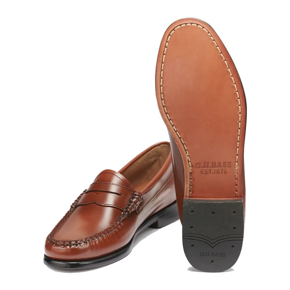 G.H. Bass Women's Whitney Weejuns Loafer in Cognac - Getoutside Shoes