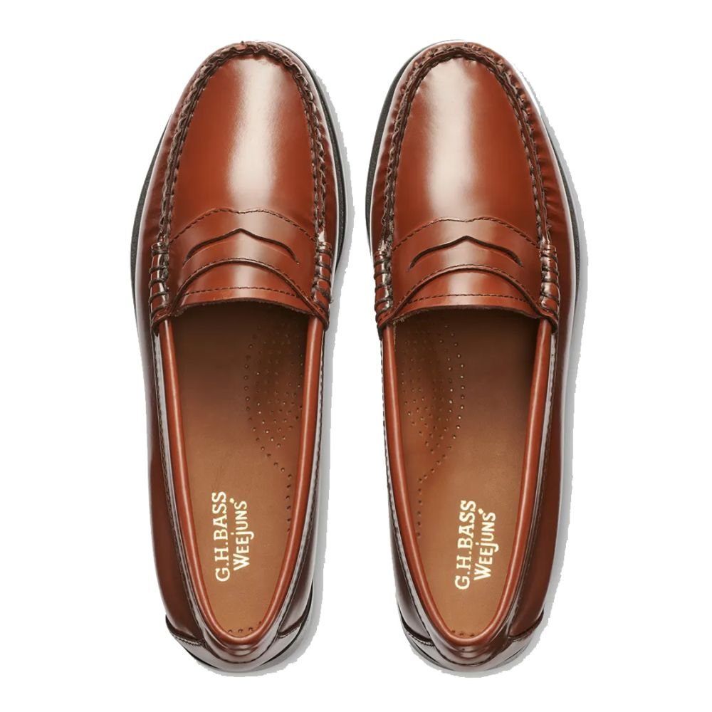 G.H. Bass Women's Whitney Weejuns Loafer in Cognac - Getoutside Shoes