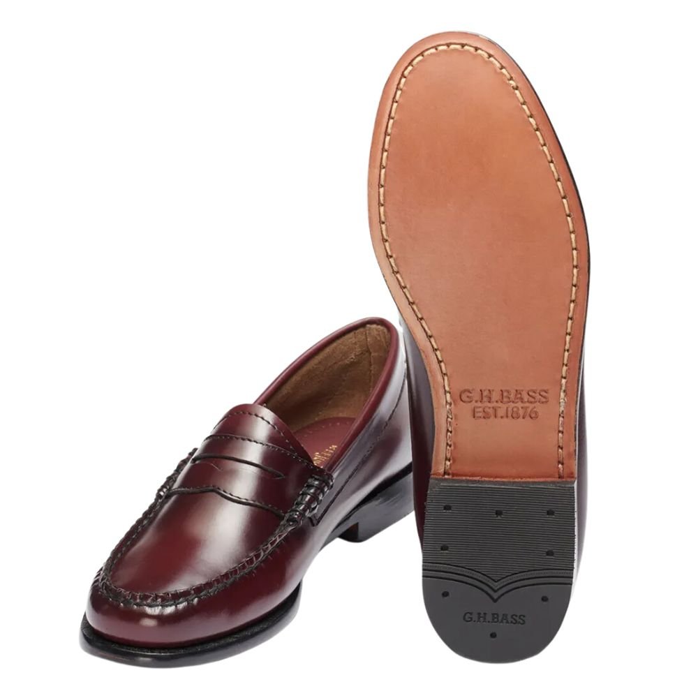 G.H. Bass Women's Whitney Weejuns Loafer in Wine - Getoutside Shoes