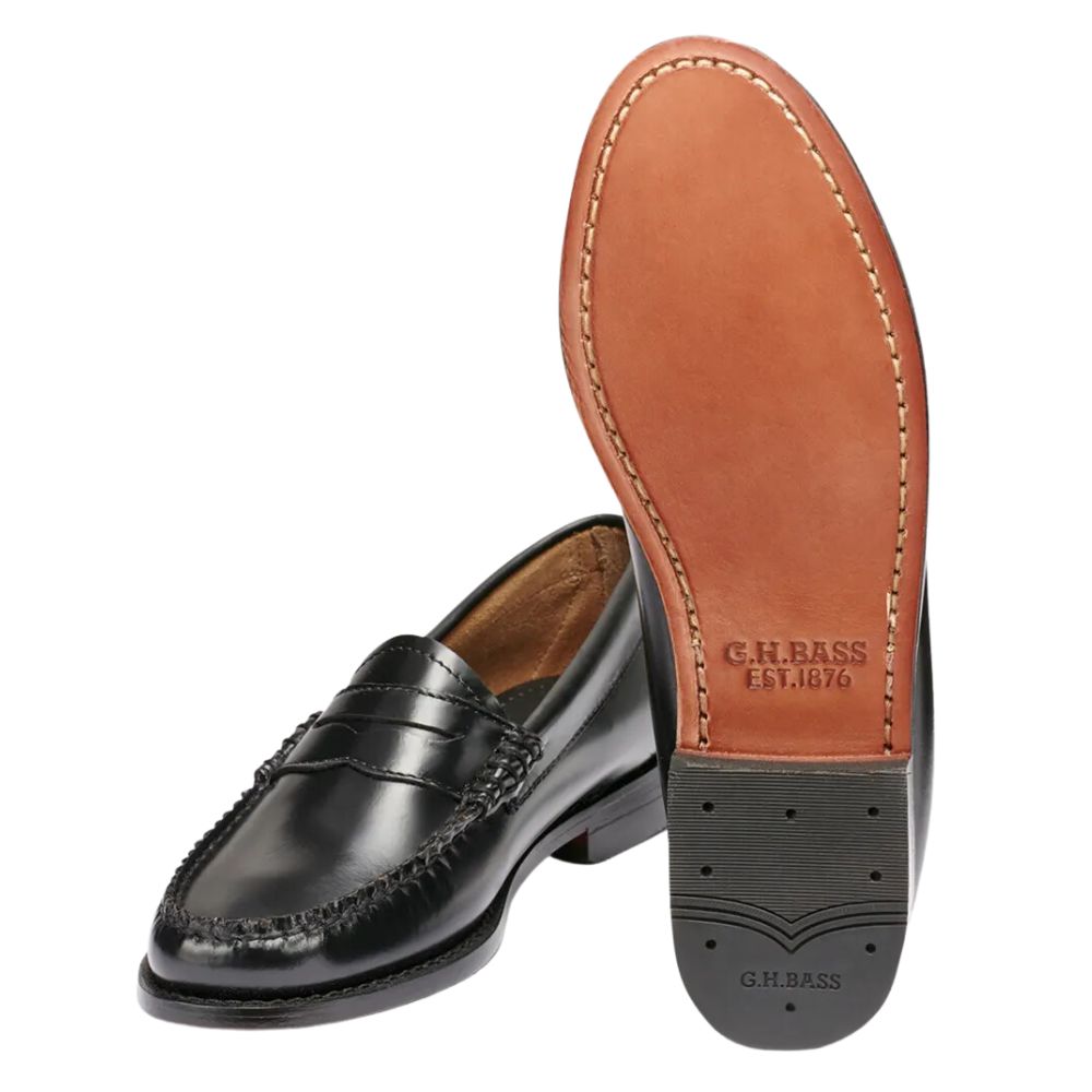 G.H. Bass Women's Whitney Weejuns Loafer in Black