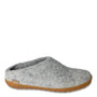 Glerups Open Heel Rubber Sole in Grey - Getoutside Shoes