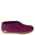 Glerups Shoe Rubber Sole in Cranberry - Getoutside Shoes