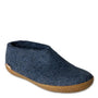 Glerups Shoe Rubber Sole in Denim - Getoutside Shoes