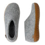 Glerups Shoe Rubber Sole in Grey - Getoutside Shoes