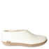 Glerups Women’s Shoe Leather Sole in White - Getoutside Shoes