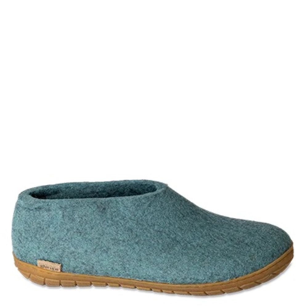Glerups Women’s Shoe Rubber Sole in North Sea - Getoutside Shoes