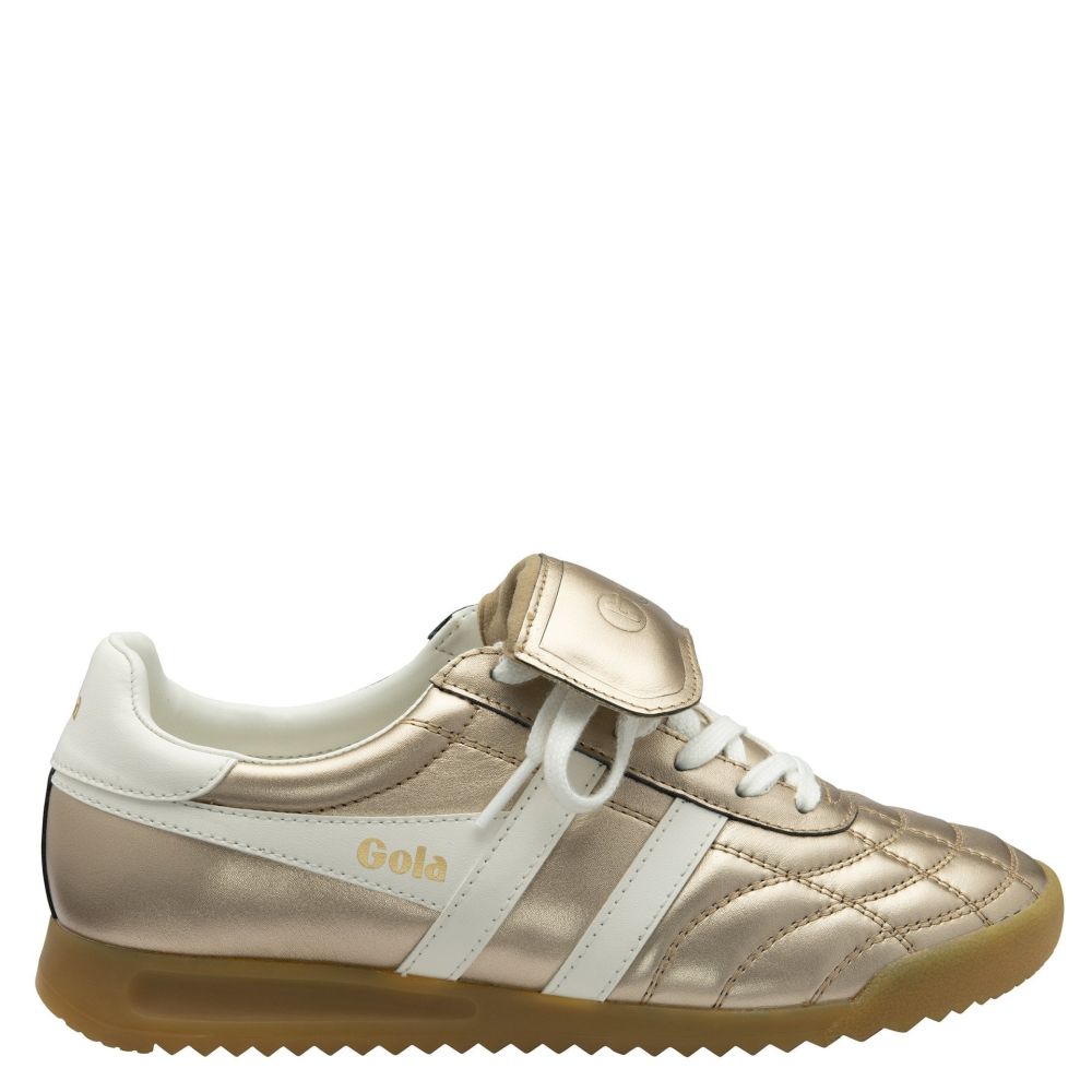 Gola Classics Women's Stadium '86 in Gold/Off White