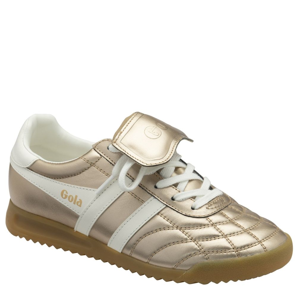 Gola Classics Women's Stadium '86 in Gold/Off White