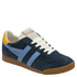 Gola Classics Women's Elan in Navy/Vista Blue/Sun - Getoutside Shoes