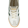 Gola Classics Women's Elan in White/Green - Getoutside Shoes