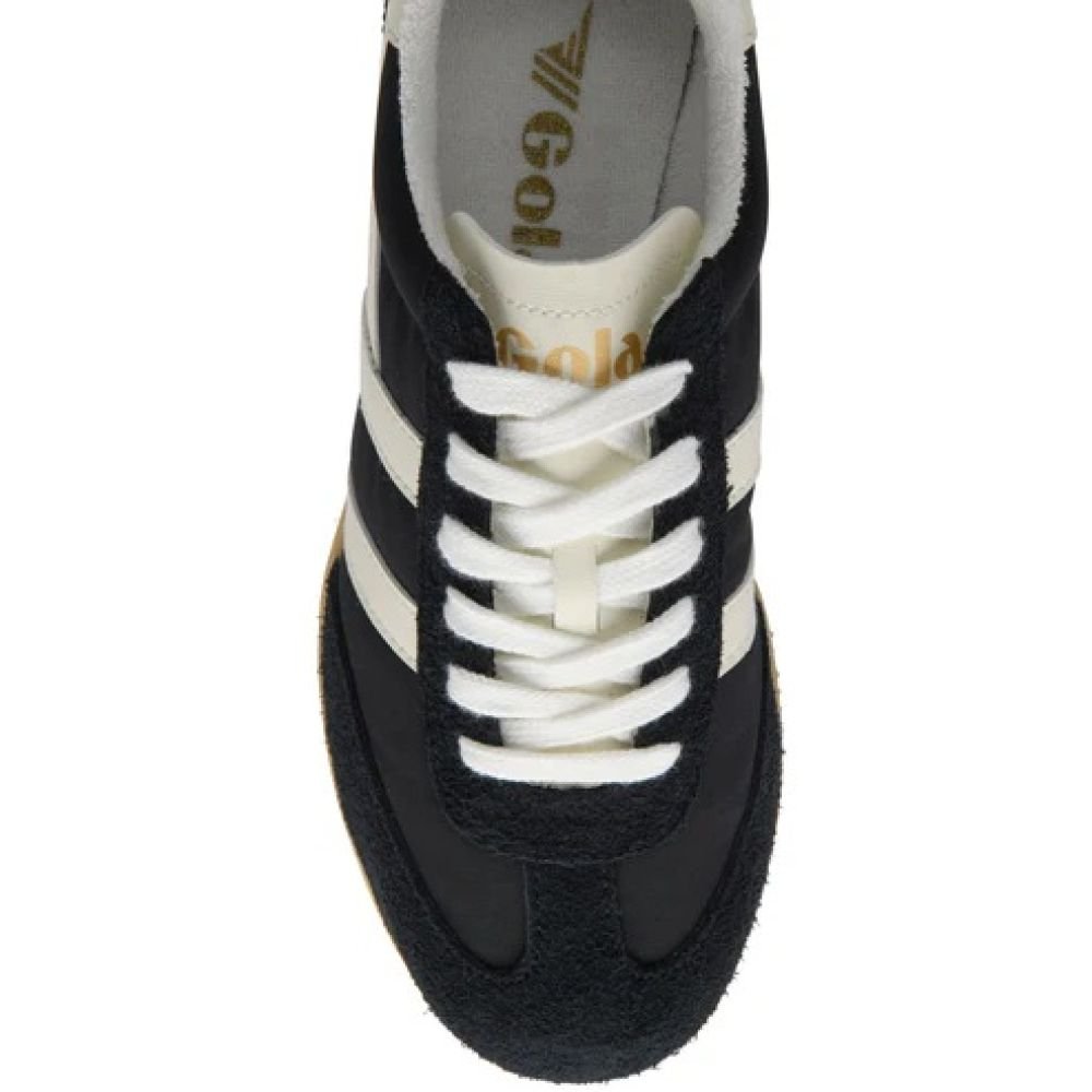 Gola Classics Women's Sprinter in Black/Off White - Getoutside Shoes