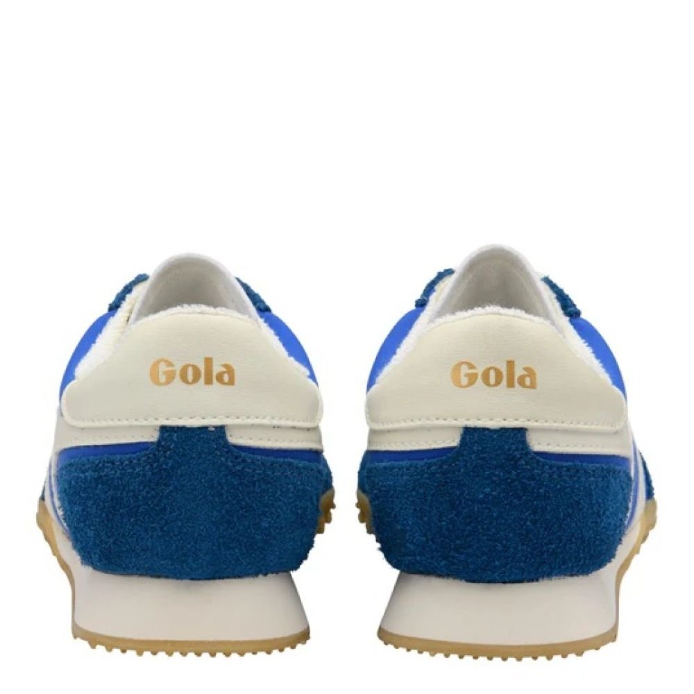 Gola Classics Women's Sprinter in Marine Blue/Off White - Getoutside Shoes