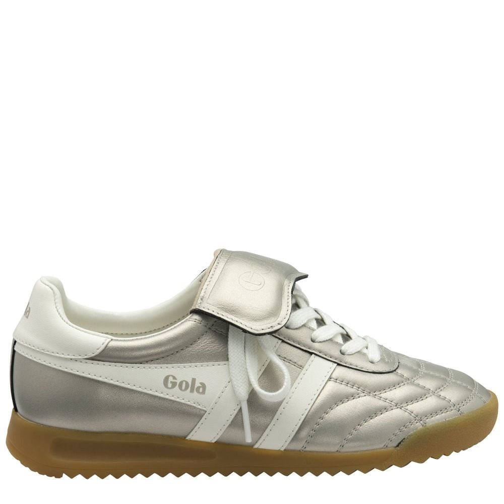 Gola Classics Women's Stadium '86 in Champagne/Off White - Getoutside Shoes