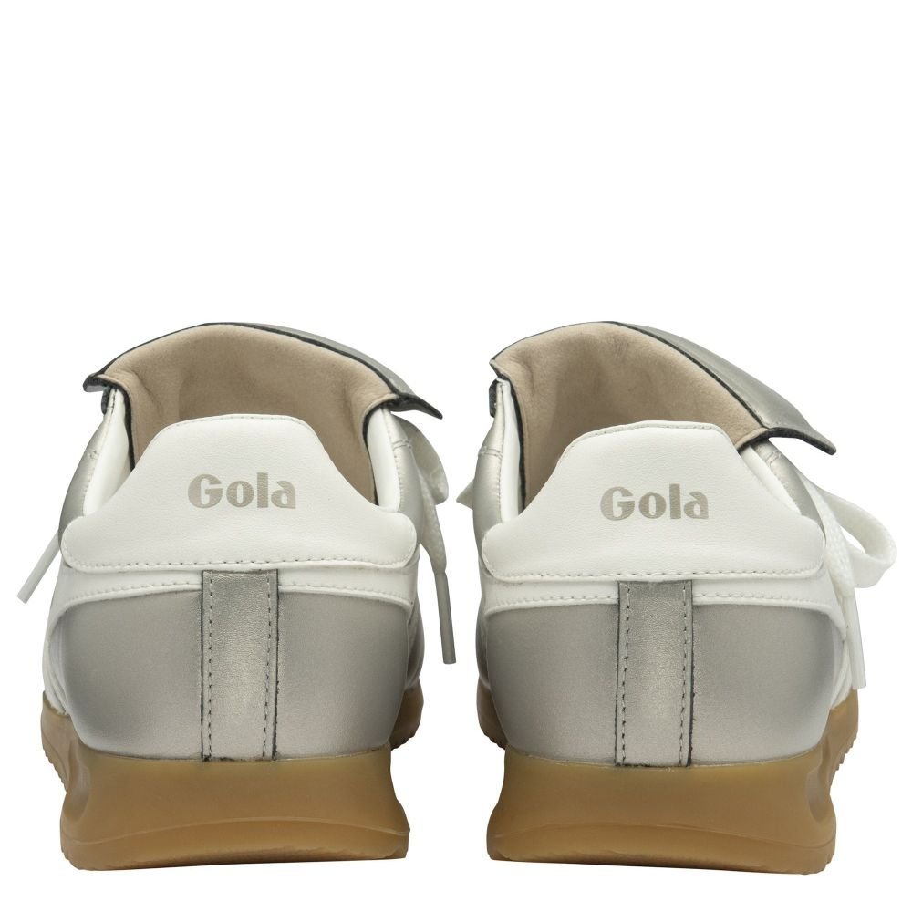 Gola Classics Women's Stadium '86 in Champagne/Off White - Getoutside Shoes