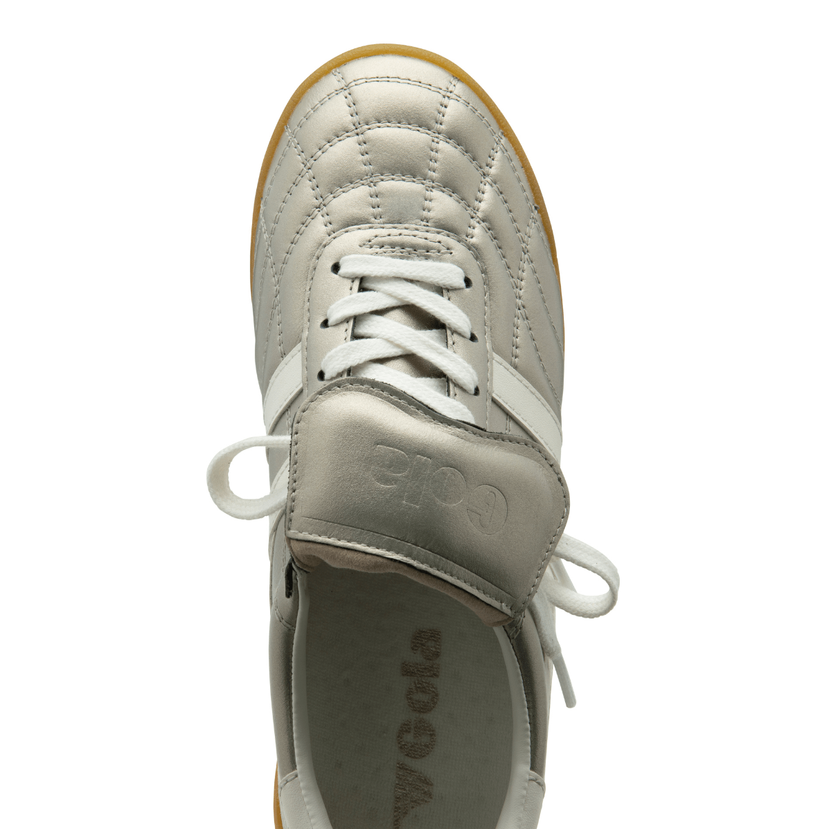 Gola Classics Women's Stadium '86 in Champagne/Off White - Getoutside Shoes