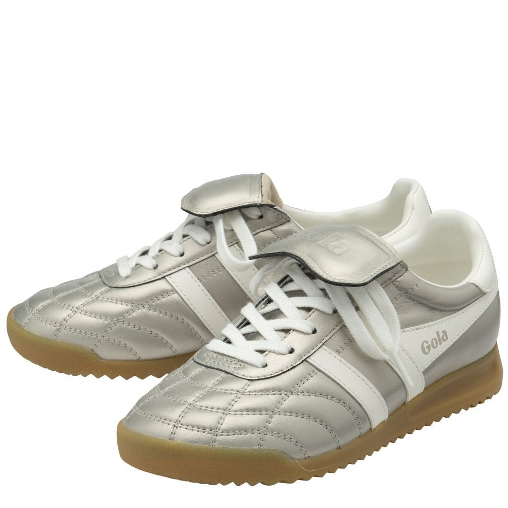 Gola Classics Women's Stadium '86 in Champagne/Off White - Getoutside Shoes