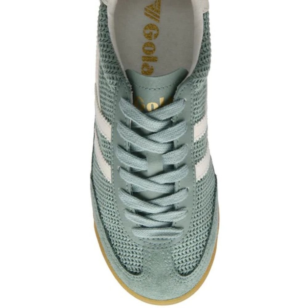 Gola Classics Women's Tornado Zephyr in Green Mist/Off White - Getoutside Shoes