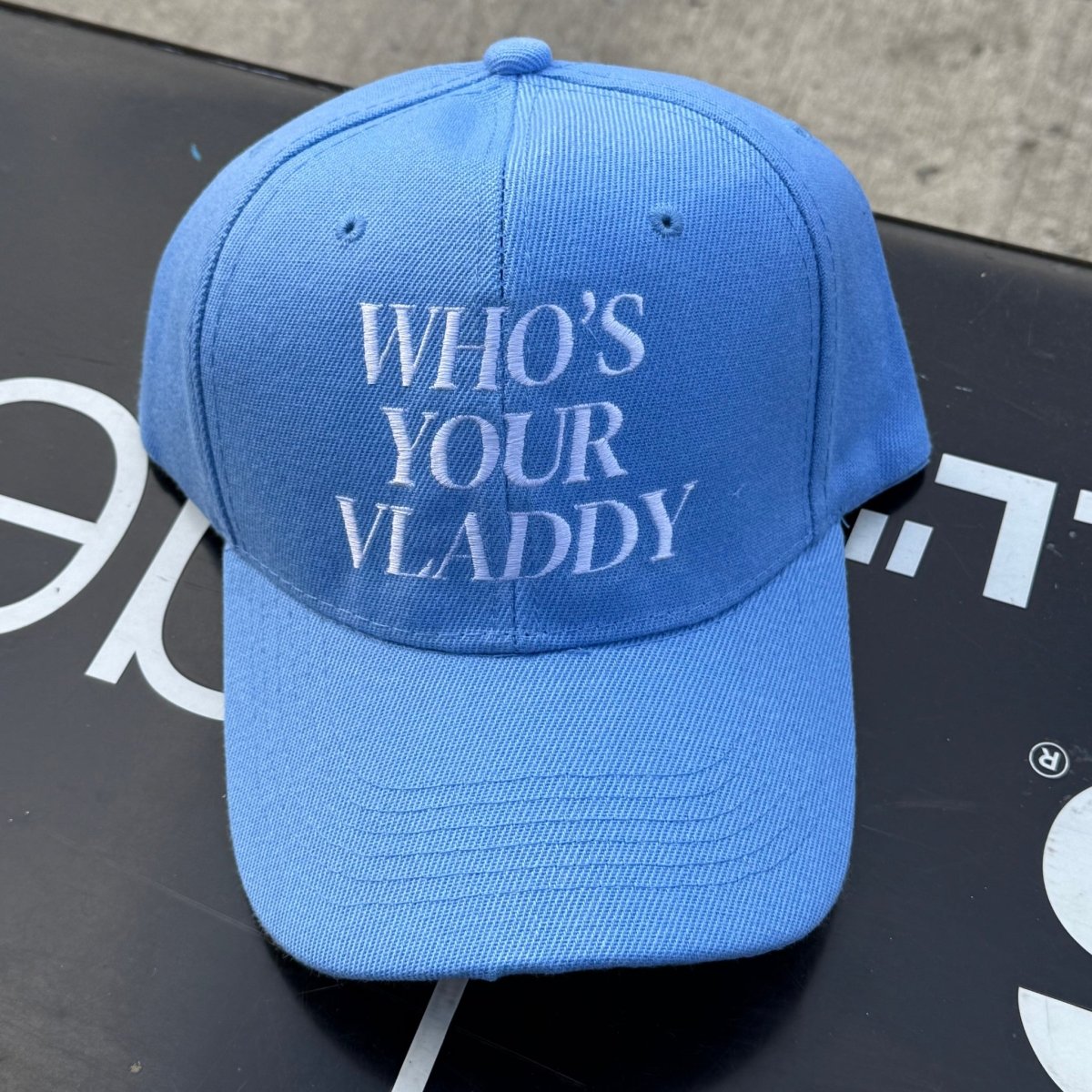 GOS Embroidered WHO’S YOUR VLADDY Baseball Cap - Getoutside Shoes