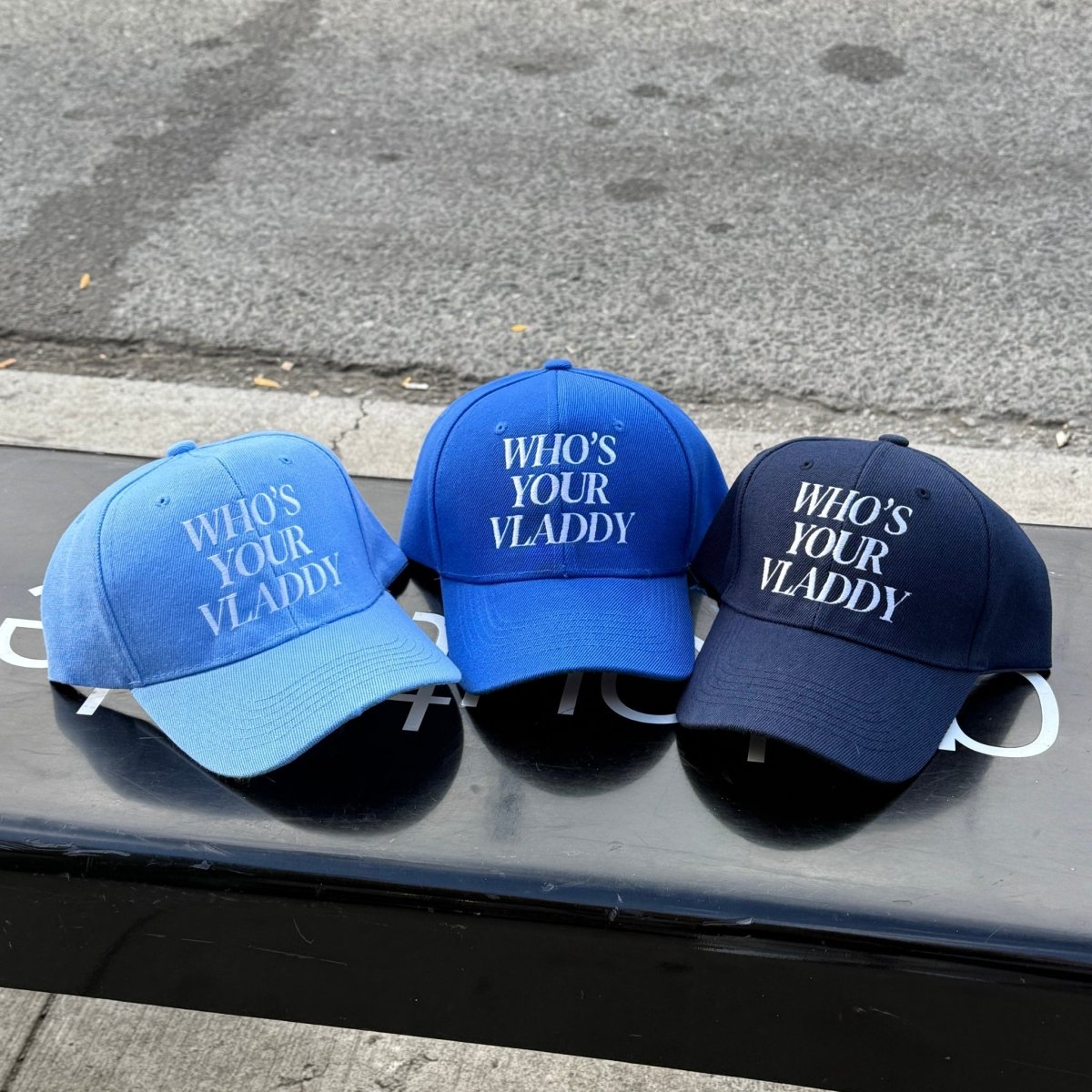 GOS Embroidered WHO’S YOUR VLADDY Baseball Cap - Getoutside Shoes