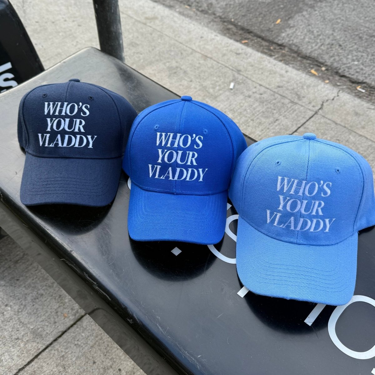 GOS Embroidered WHO’S YOUR VLADDY Baseball Cap - Getoutside Shoes