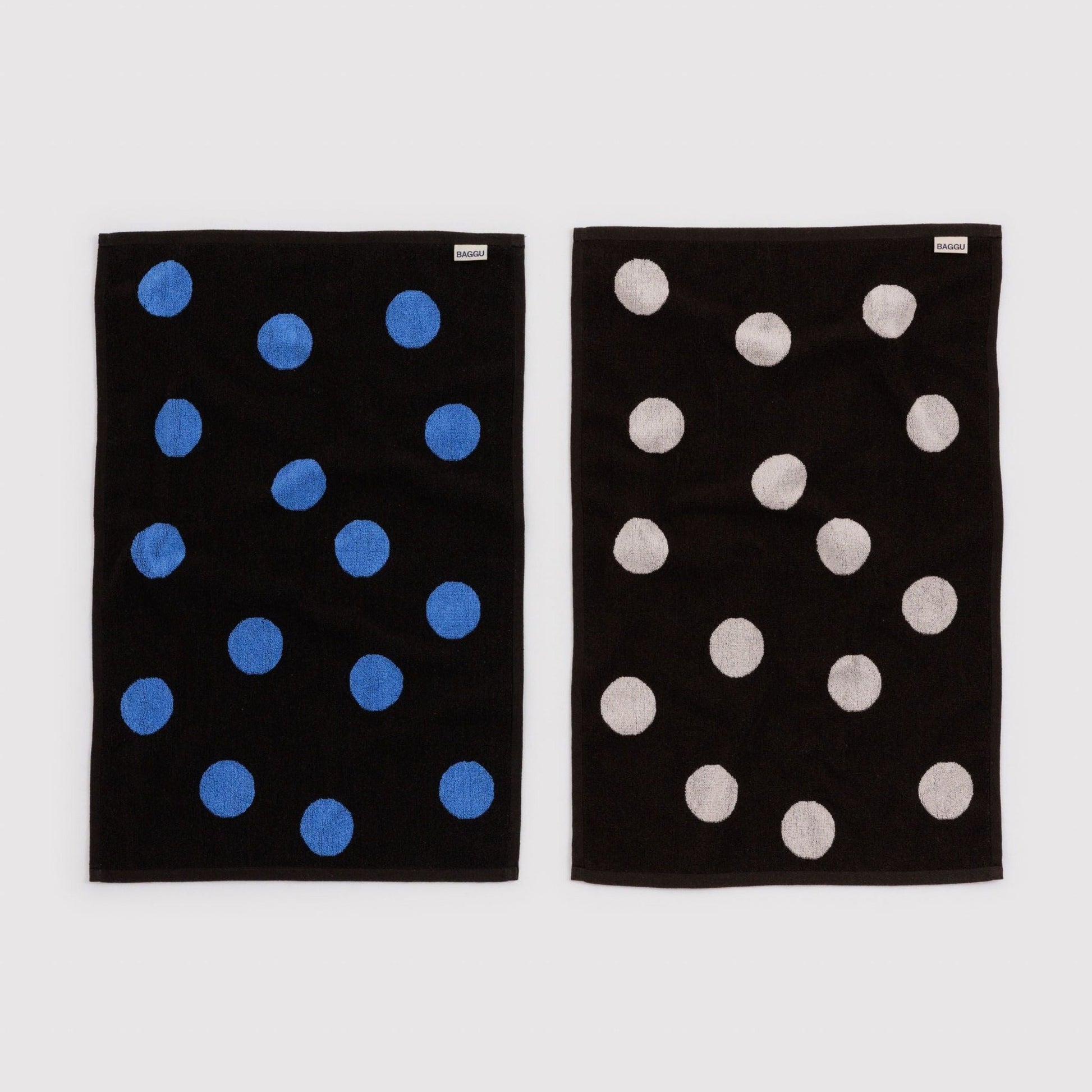 Baggu Hand Towel Set of 2 in Polka Dot Mix
