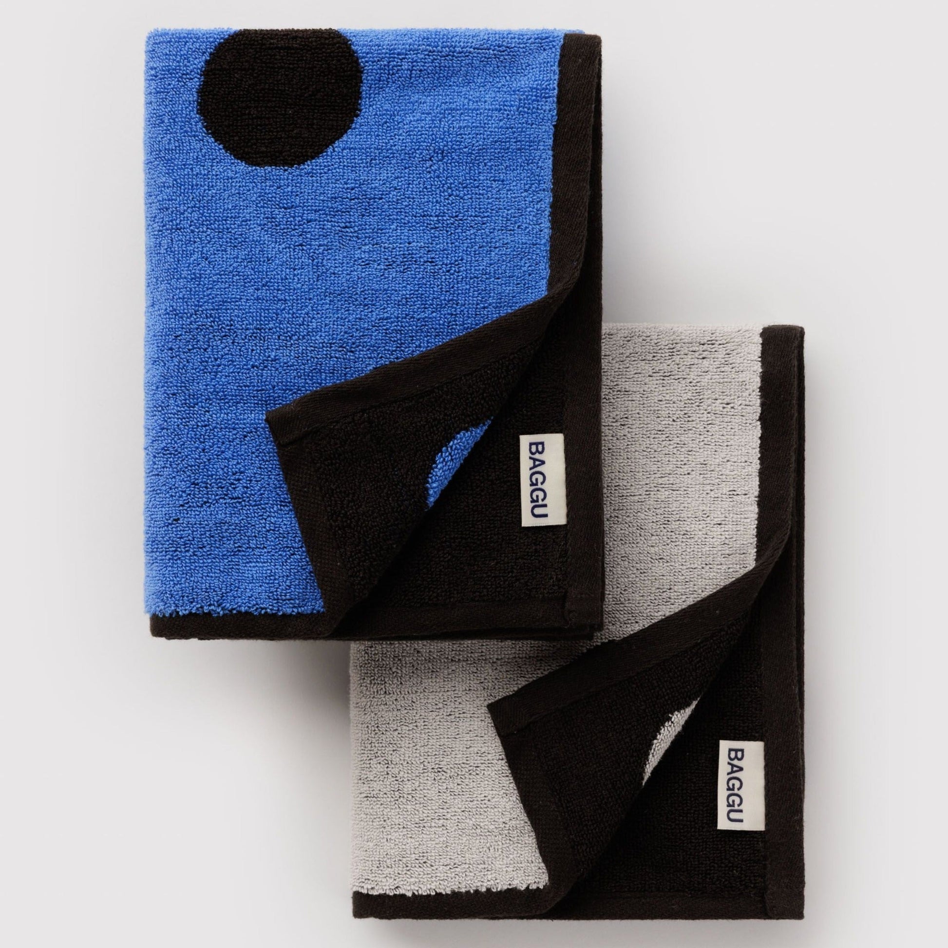 Baggu Hand Towel Set of 2 in Polka Dot Mix